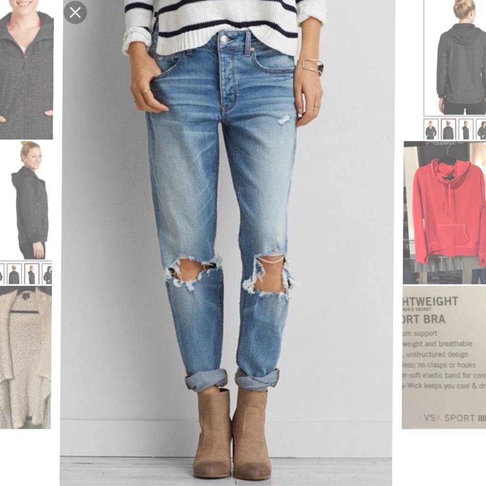 American Eagle Tomgirl/boyfriend jeans